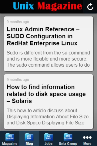 Unix Magazine screenshot 2