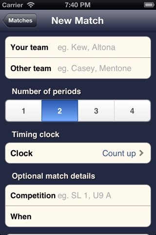 HockeyScorer screenshot 2