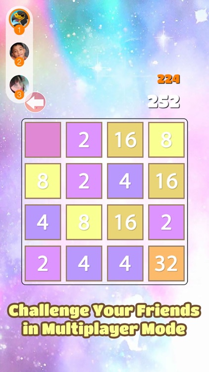 2048 Pastel: Amazing Colourful Tiles Numbers Unbeatable Puzzle Game by  Viroon Nilpech