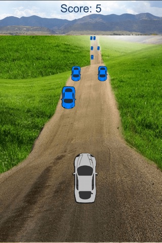 Retro Racer: Hand Held Racing screenshot 2