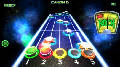 Screenshot #2 pour Roche vs Guitar Legends HD
