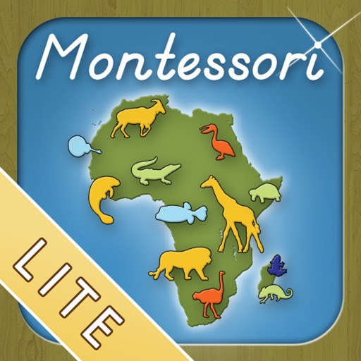 Animals of Africa LITE - A Montessori Approach To Geography