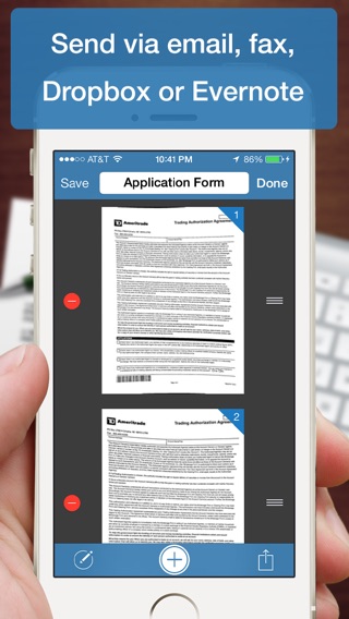 Scanner Deluxe - Scan and Fax Documents, Receipts, Business Cards to PDFのおすすめ画像3