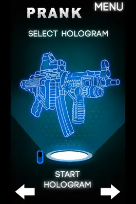 Game screenshot Hologram Weapon 3D Simulator apk