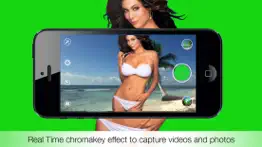 chromakey camera - real time green screen effect to capture videos and photos iphone screenshot 1