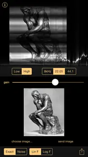 acoustic picture transmitter pro iphone screenshot 1