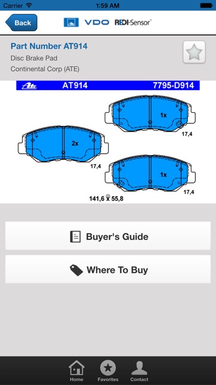 ATE-VDO Auto Parts Catalog