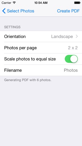 Photos2PDF - Convert fotos to PDFのおすすめ画像2
