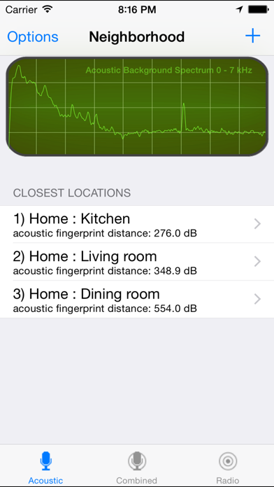 Batphone screenshot