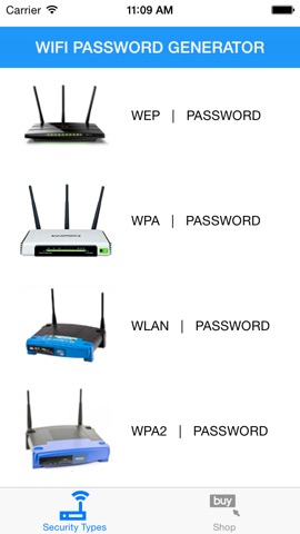 WIFIパスワードジェネレータのおすすめ画像1