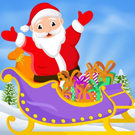 Santa's Gift Sleigh - Christmas Holiday Spirit Fun ! Icon