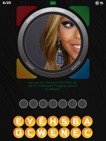 Screenshot #5 pour Celebrity Quiz: 1 Image 1 Mot