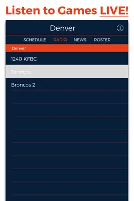 Game screenshot Denver Football Radio & Live Scores mod apk