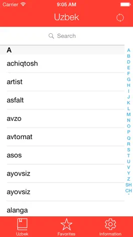 Game screenshot Polish-Uzbek Free Dictionary apk