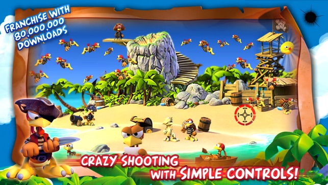 ‎Crazy Chicken Pirates - Moorhuhn series Screenshot