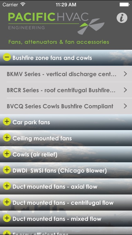 Pacific HVAC Fans Catalogue