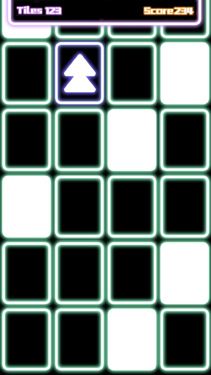 Rock Hero Run! Escape in glowing way and smash the tiles