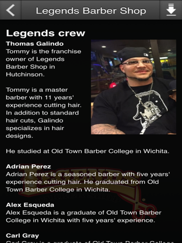 Screenshot #5 pour Legends Barber Shop
