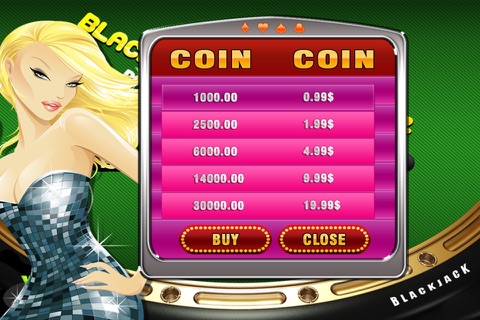 21 Blackjack Best Casino Poker Table screenshot 3