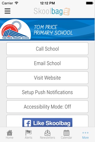 Tom Price Primary School - Skoolbag screenshot 4
