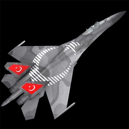 Anatolian Eagle Fighter Jet Icon