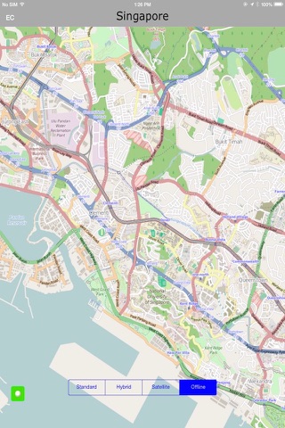 Singapore Offlinemaps with RouteFinder screenshot 2