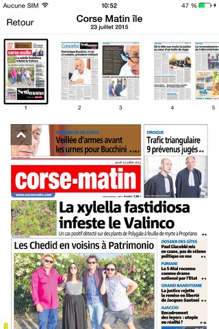 Corse-Matin Numérique screenshot 3