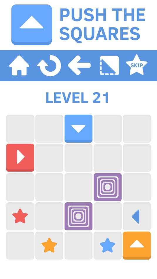 #3. Push The Squares (iOS) 由: Ketchapp