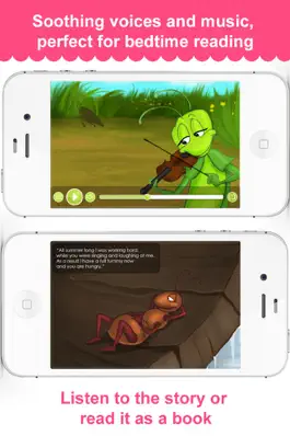 Game screenshot The Ant And The Grasshopper - Narrated classic fairy tales and stories for children apk