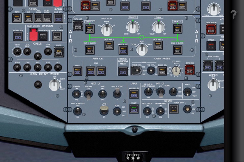 Aerosim Checkride A330 screenshot 2