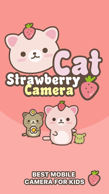 Strawberry Cat Camera - picture and photo effects & filters