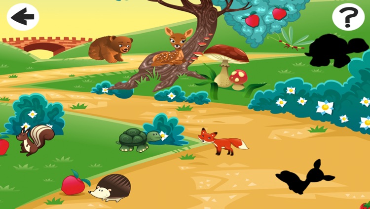 Animals of the Forest Shadow Game: Learn and Play for Children screenshot-3