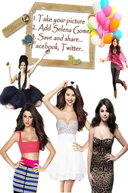 Game screenshot A¹ M Dating Selena Gomez edition - photobooth with crowdstar for fan community hack