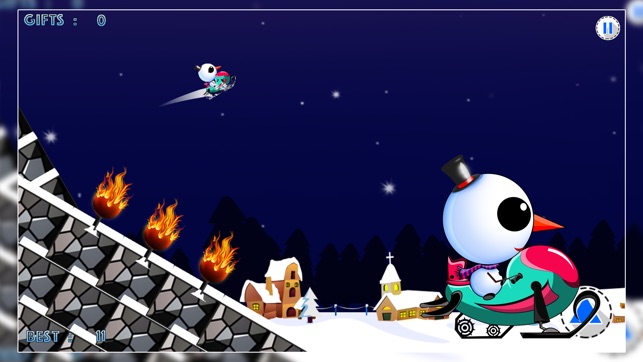 Iceberg the Cute Snow Man : The Fun Free Winter Race Game - (圖3)-速報App
