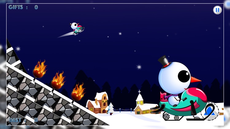 Iceberg the Cute Snow Man : The Fun Free Winter Race Game - Free Edition