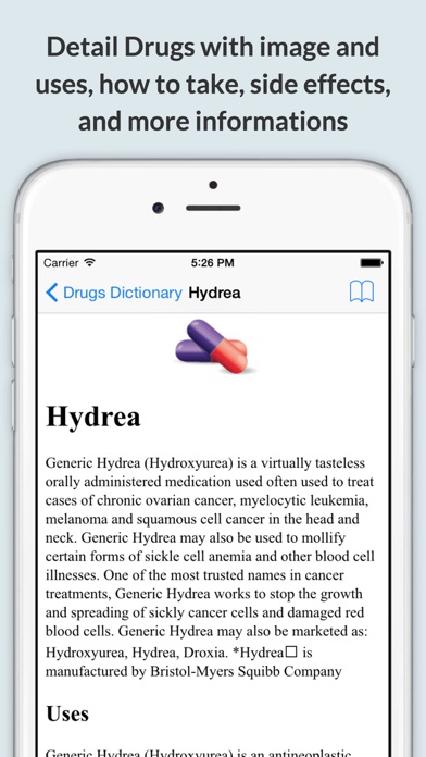 Screenshot #3 pour Drugs Dictionary Offline