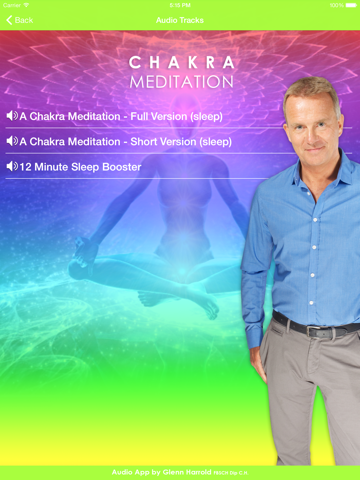 Screenshot #5 pour A Chakra Meditation by Glenn Harrold