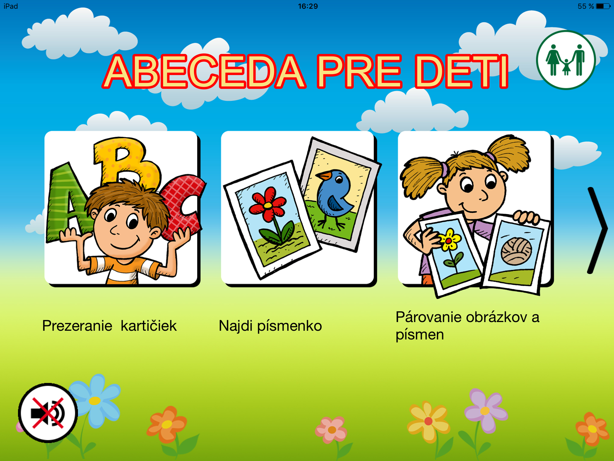 Abeceda pre deti - výučbové hry