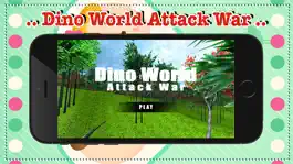 Game screenshot dinosaur world attack war mod apk