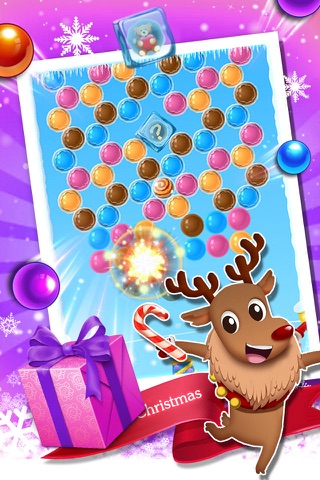 Bubble Frozen world-New Christmas Game screenshot 2