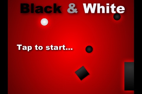 Black N White Game - impossible swype to move and avoid dark geometryのおすすめ画像1