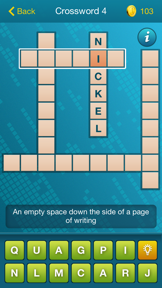 Crossword - classic word search puzzle game on english for lovers of games guess words, hangman and boggle screenshot