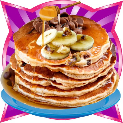 Pancake Maker Bakery game - Making, Baking & Stacking of pancake tower icon