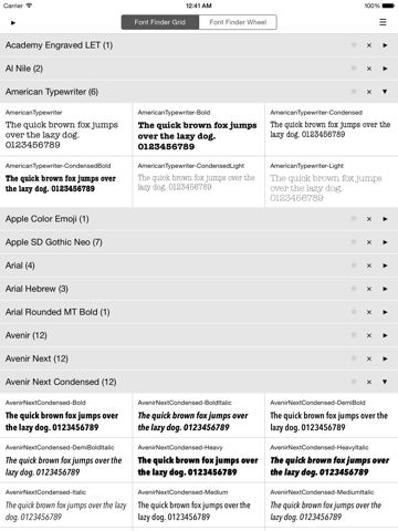 Screenshot #4 pour Font­ Finder