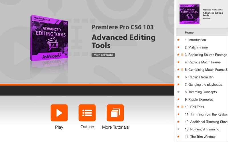 How to cancel & delete av for premiere pro cs6 103 - advanced editing tools 1