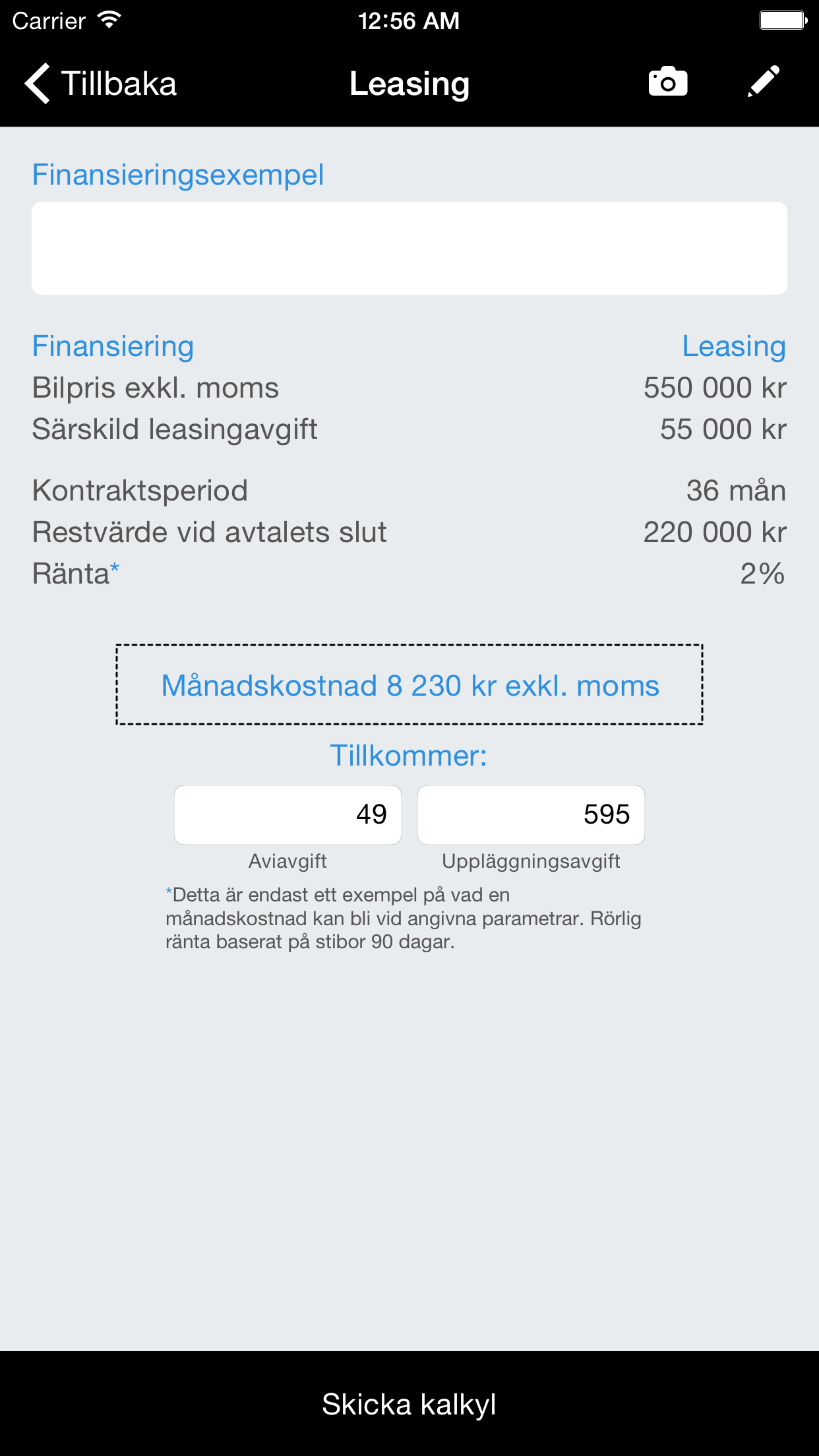 Lexus Calculator screenshot 3
