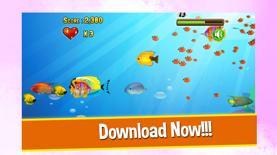 The Big Fish Eat Small Fish : Free Play Easy Fun For Kids Games - 1.0 - (iOS)