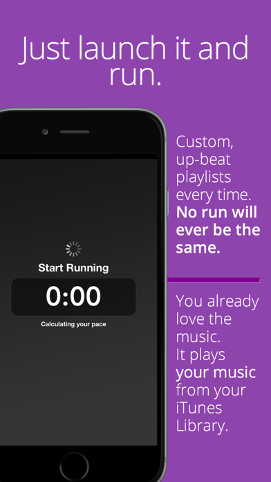 jog.fm - Running music at your pace Screenshot