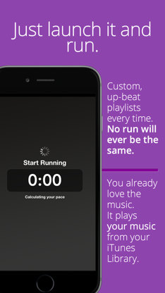 jog.fm - Running music at your pace screenshot 1