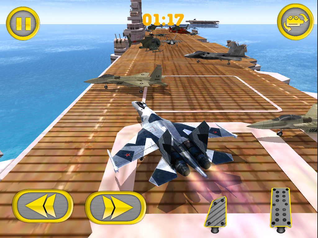 Air Plane Parking - Navy Warship 3D screenshot 7
